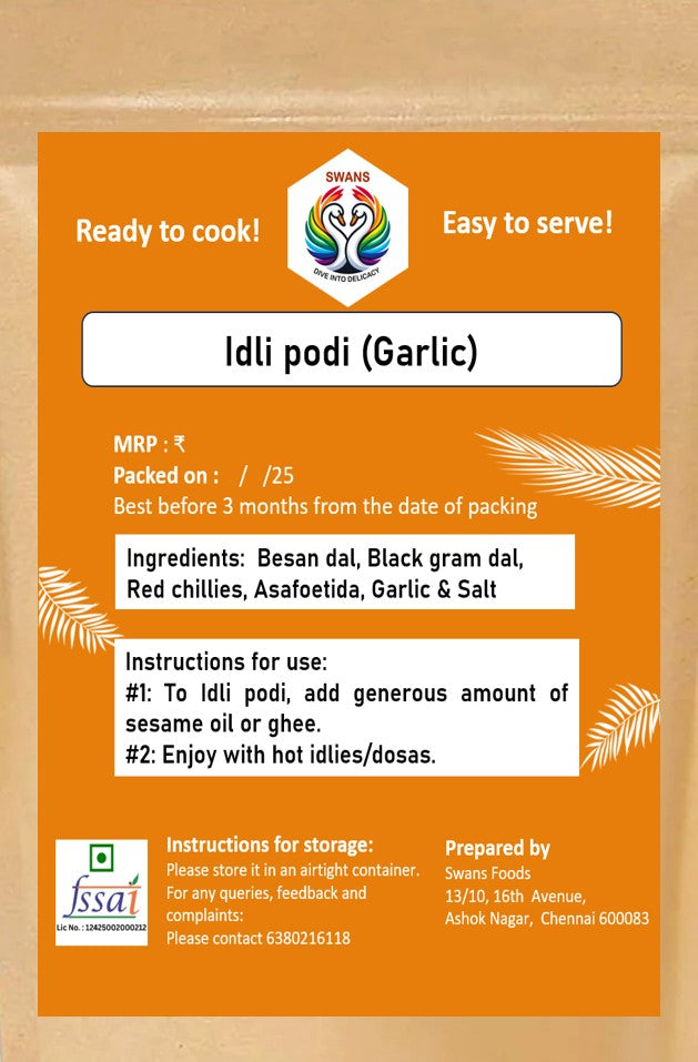 Idli podi (Garlic)