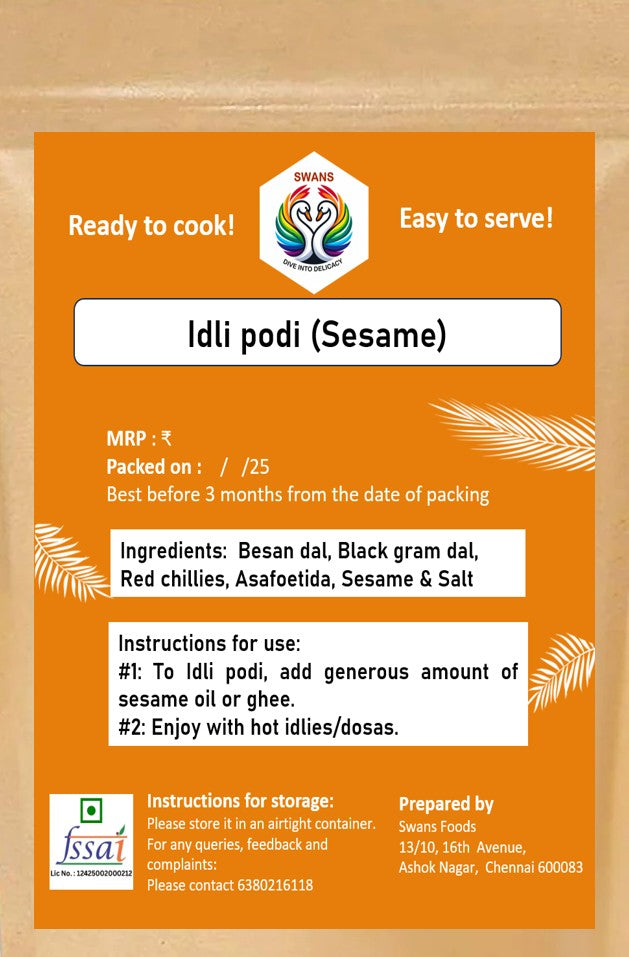 Idli podi(Sesame)