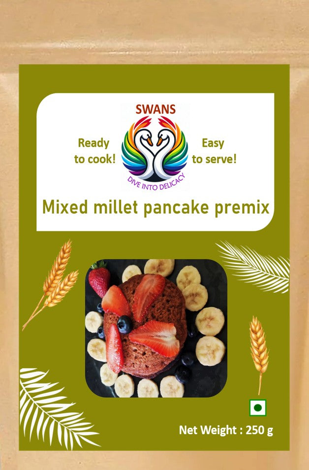 Mixed millet pancake premix