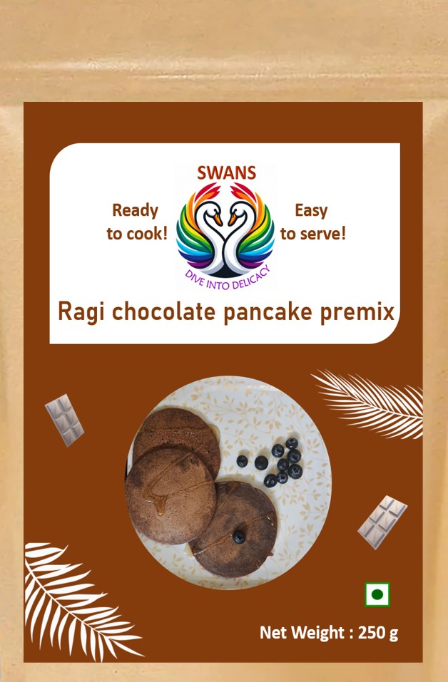 Ragi chocholate pancake premix